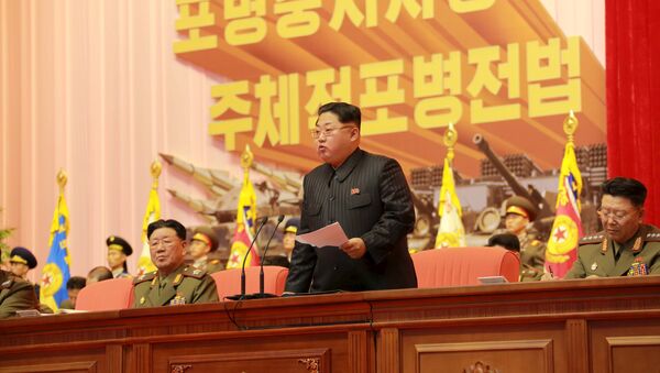 Kim Jong-un, líder de Corea del Norte - Sputnik Mundo