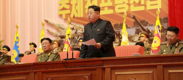 Kim Jong-un, líder de Corea del Norte - Sputnik Mundo