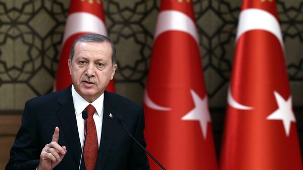 Recep Tayyip Erdogan, presidente de Turquía - Sputnik Mundo