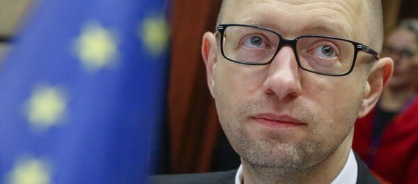 Arseni Yatseniuk, primer ministro de Ucrania - Sputnik Mundo