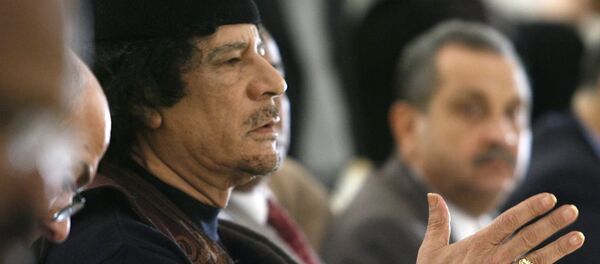 Ex líder de Libia Muammar Gadafi Ex líder de Libia Muammar Gadafi - Sputnik Mundo