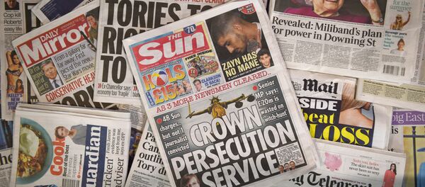 Escándalo de las interferencias ilícitas de la prensa popular en el Reino Unido - Sputnik Mundo