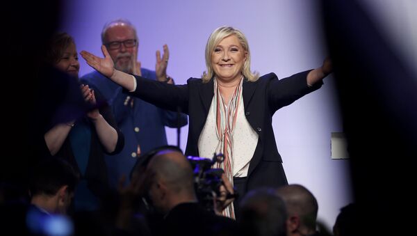 Marine Le Pen, líder del Partido Frente Nacional - Sputnik Mundo