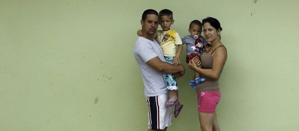Migrantes cubanos en Costa Rica - Sputnik Mundo