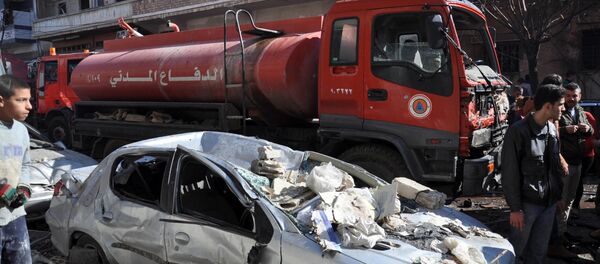 Atentado en Homs Atentado en Homs - Sputnik Mundo