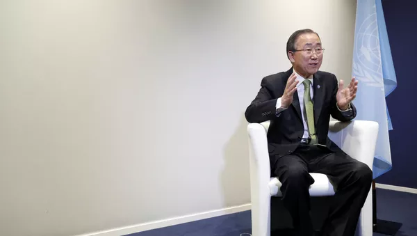 Ban Ki-moon, secretario general de la ONU - Sputnik Mundo