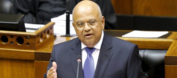Pravin Gordhan, nuevo ministro de Finanzas de Sudáfrica Pravin Gordhan, nuevo ministro de Finanzas de Sudáfrica - Sputnik Mundo