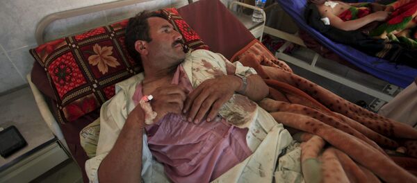 Víctimas de la explosión que tuvo lugar en la ciudad de Parachinar, Pakistán - Sputnik Mundo