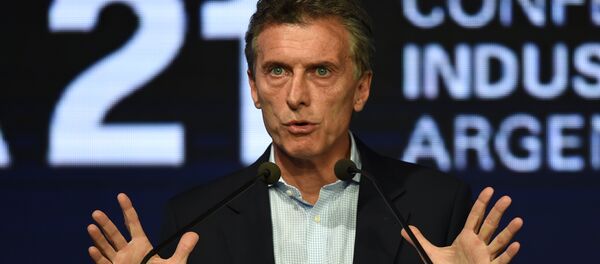 Mauricio Macri, presidente de Argentina - Sputnik Mundo