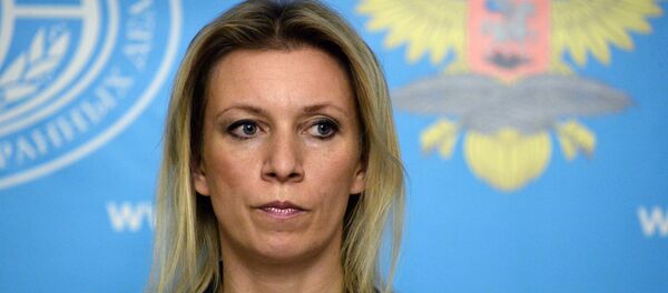 María Zajárova, la portavoz de la Cancillería rusa - Sputnik Mundo