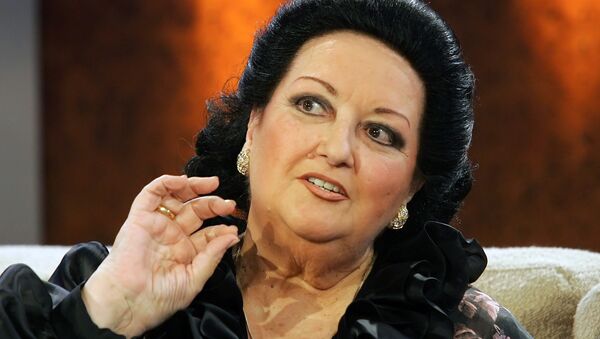 Montserrat Caballé (archivo) - Sputnik Mundo