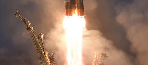 El lanzamiento de la nave espacial Soyuz TMA-19M desde el cosmódromo Baikonur - Sputnik Mundo