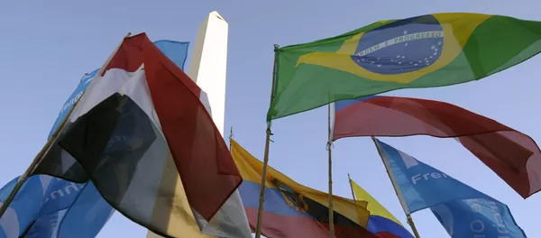 Banderas de Mercosur Banderas de Mercosur - Sputnik Mundo
