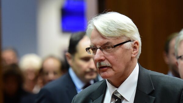 Witold Waszczykowski, ministro de Exteriores de Polonia - Sputnik Mundo