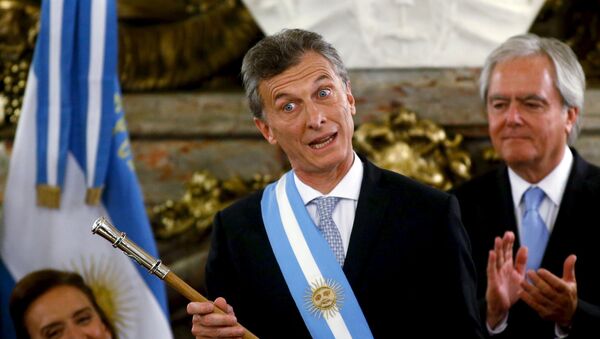 Mauricio Macri, presidente de Argentina - Sputnik Mundo