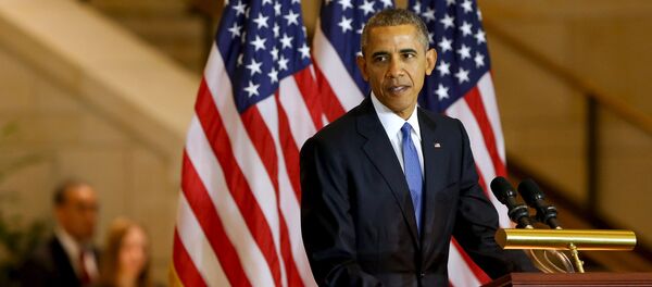 Barack Obama, presidente de EEUU - Sputnik Mundo