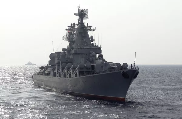 Visita de periodistas extranjeros al crucero portamisiles Moskvá Visita de periodistas extranjeros al crucero portamisiles Moskvá - Sputnik Mundo