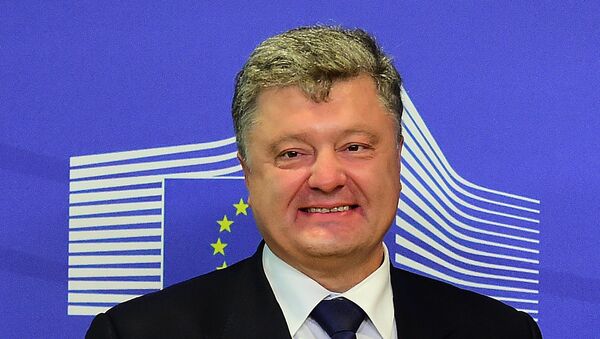 Petró Poroshenko, presidente de Ucrania - Sputnik Mundo