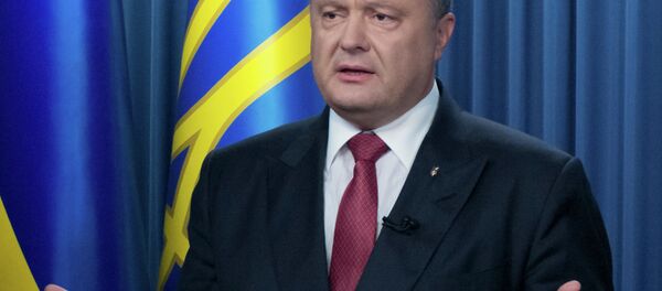 Petró Poroshenko, presidente de Ucrania Petró Poroshenko, presidente de Ucrania - Sputnik Mundo