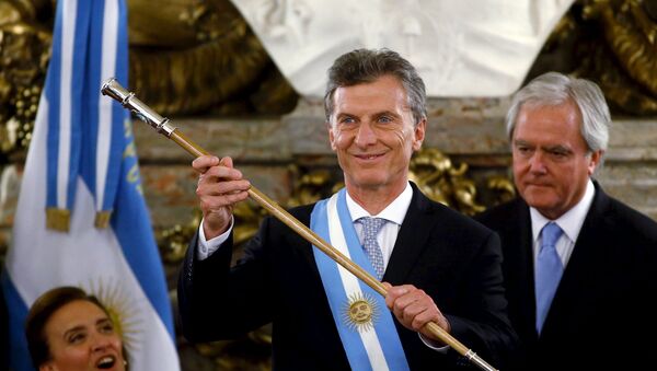 Mauricio Macri, presidente de Argentina - Sputnik Mundo