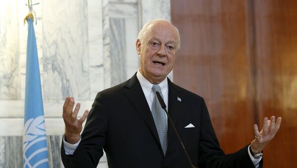 Staffan de Mistura, enviado especial de la ONU para Siria - Sputnik Mundo