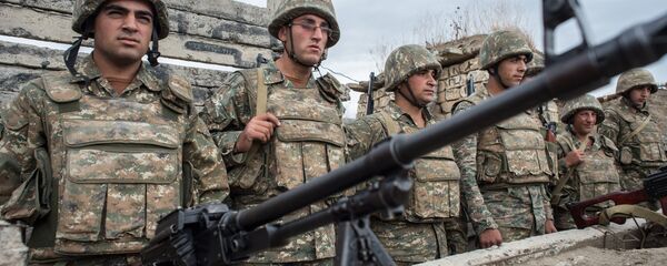 Militares de Nagorno Karabaj - Sputnik Mundo