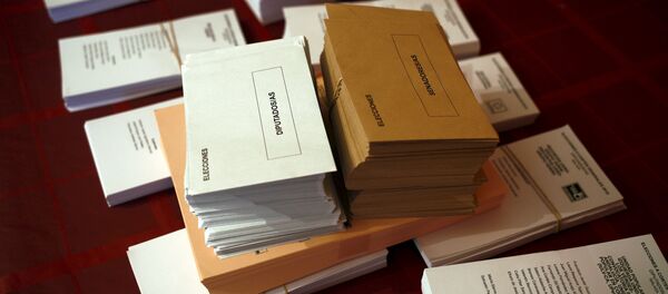 Papeletas electorales - Sputnik Mundo