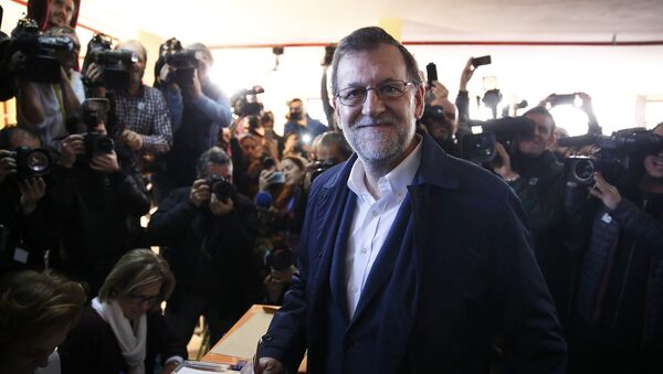 Mariano Rajoy, líder del PP y presidente del gobierno español - Sputnik Mundo