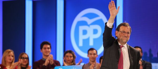 Mariano Rajoy, líder del PP y presidente del gobierno español Mariano Rajoy, líder del PP y presidente del gobierno español - Sputnik Mundo