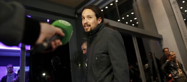Pablo Iglesias, líder de Podemos - Sputnik Mundo