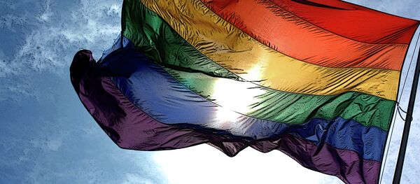Bandera de LGBT - Sputnik Mundo