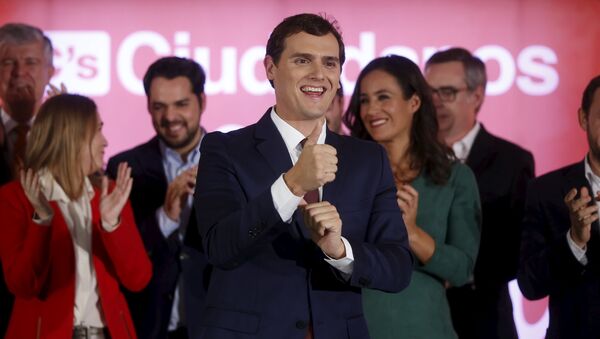 Albert Rivera, líder del partido Ciudadanos - Sputnik Mundo