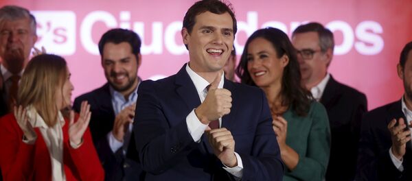 Albert Rivera, líder del partido Ciudadanos - Sputnik Mundo