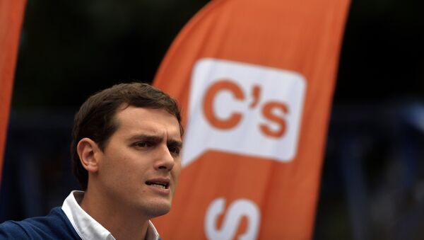 Ciudadanos party leader Albert Rivera - Sputnik Mundo