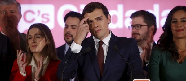 Albert Rivera, líder de Ciudadanos - Sputnik Mundo