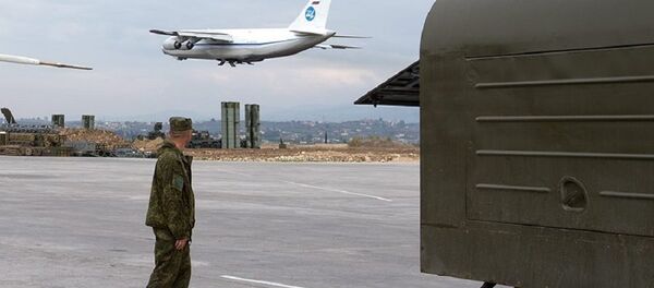 Russische Luftwaffe auf dem Luftstützpunkt Hmeimim - Sputnik Mundo