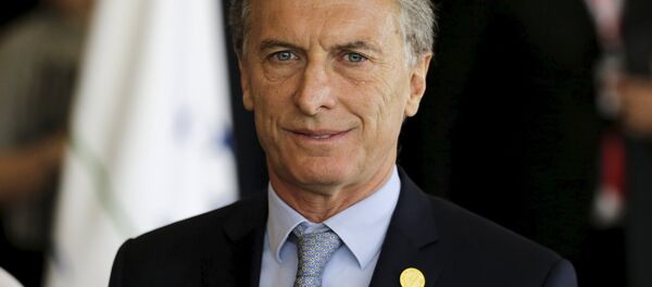 Mauricio Macri, presidente de Argentina - Sputnik Mundo