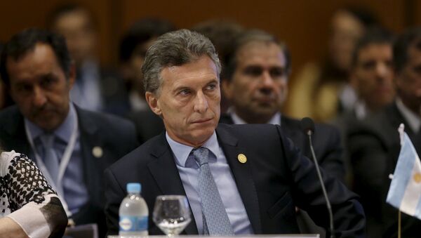 Mauricio Macri - Sputnik Mundo