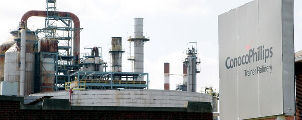 Una refinería de ConocoPhillips en EEUU (archivo) Una refinería de ConocoPhillips en EEUU (archivo) - Sputnik Mundo