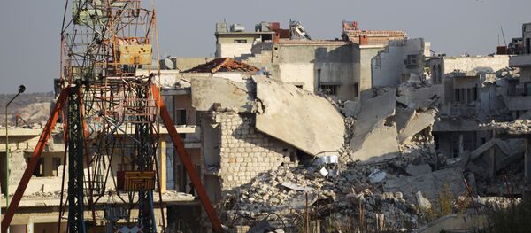 Parque de atracciones destruido en Idlib, Siria - Sputnik Mundo