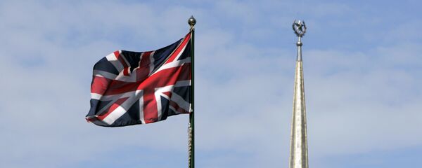 Bandera nacional británica, Moscú - Sputnik Mundo