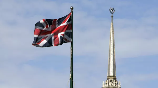 Bandera nacional británica, Moscú - Sputnik Mundo