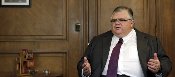 Gobernador del Banco de México, Agustín Carstens - Sputnik Mundo
