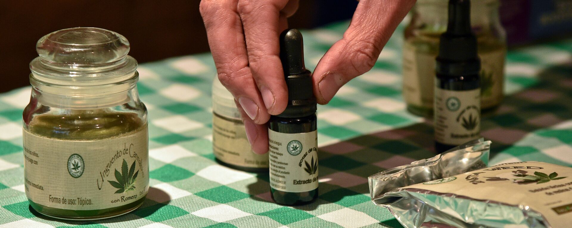 Productos del cannabis a medida para uso terapéutico - Sputnik Mundo, 1920, 12.11.2020