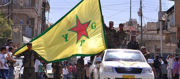 Fuerzas kurdas en Siria - Sputnik Mundo