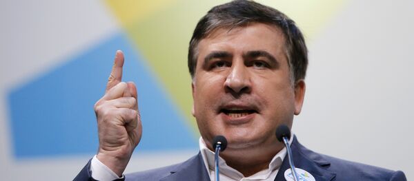 Mijaíl Saakashvili, el expresidente de Georgia y exgobernador de Odesa - Sputnik Mundo
