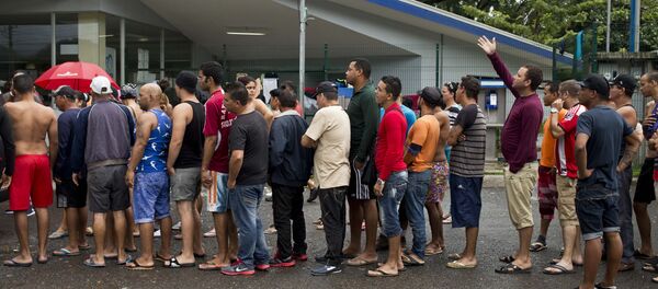 Migrantes cubanos (archivo) - Sputnik Mundo