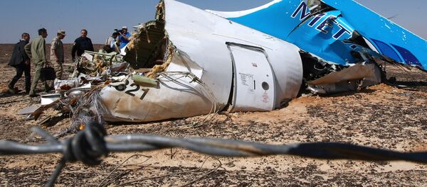 Lugar del siniestro del Airbus A321 ruso en Egipto - Sputnik Mundo
