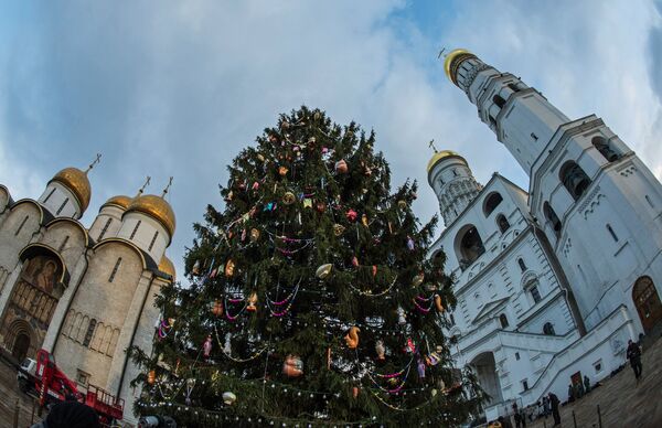 El mundo en la víspera de Navidad y Año Nuevo - Sputnik Mundo