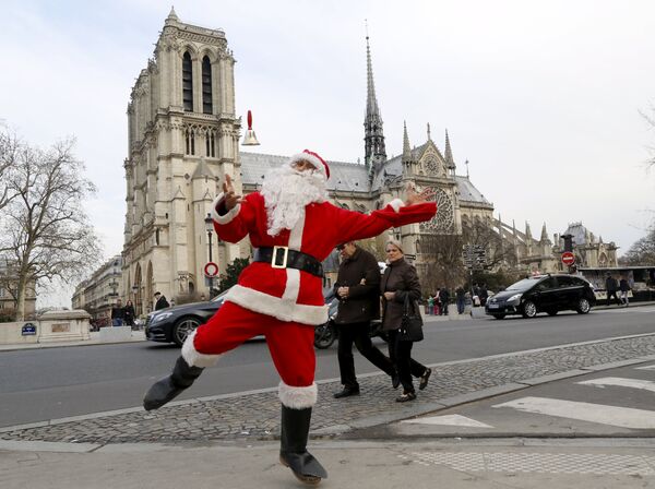 El mundo en la víspera de Navidad y Año Nuevo - Sputnik Mundo